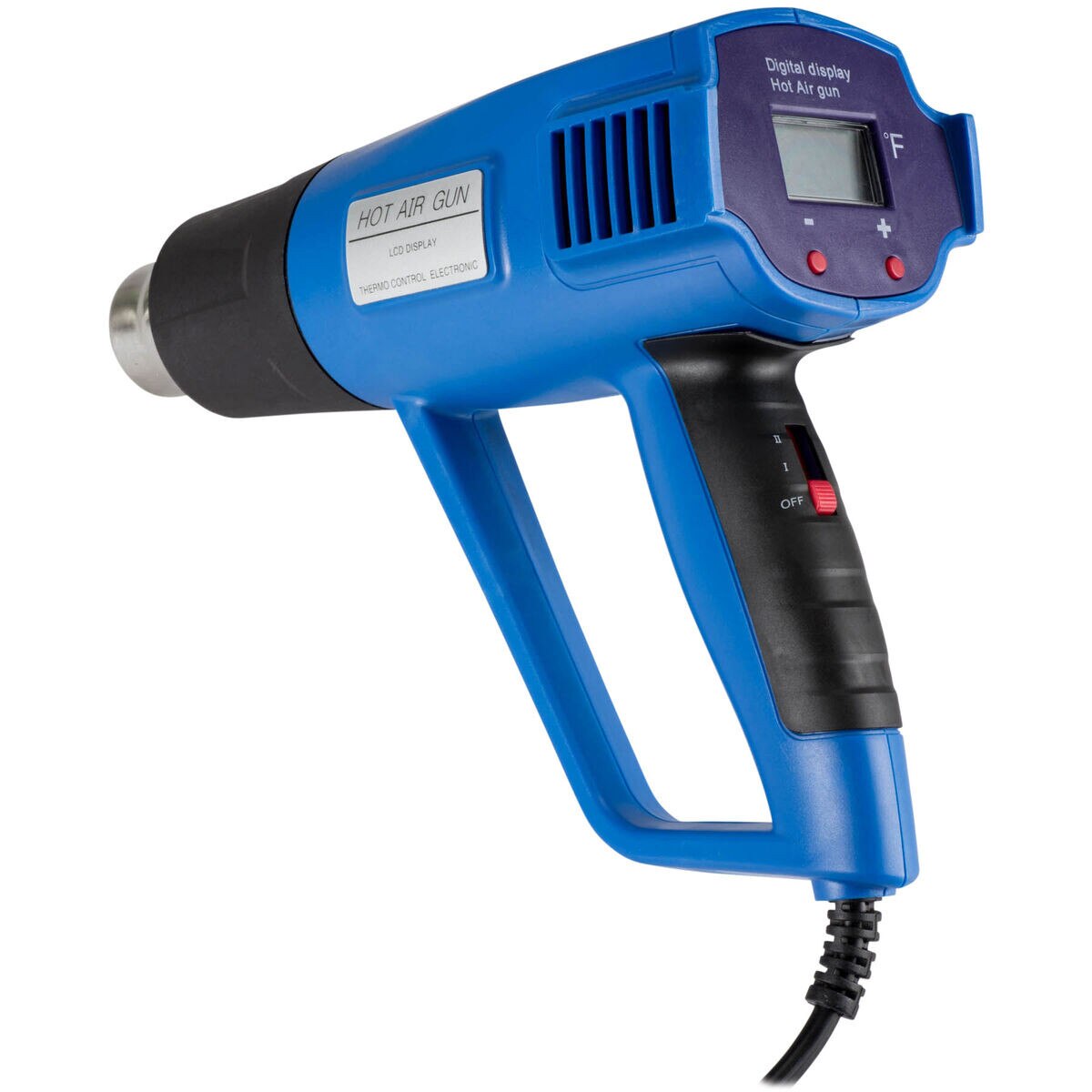1500 Watt DualMode Heat Gun with LCD Display and Variable Temperature